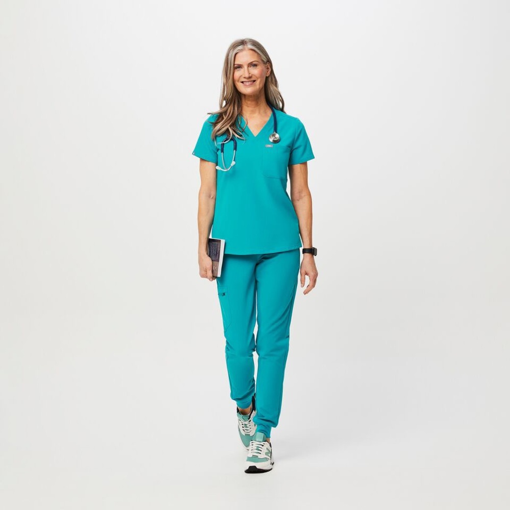 Teal Figs Scrub Pants